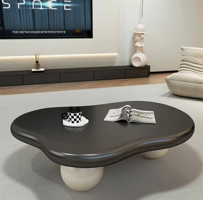 Opulent Nordic Coffee Table – Luxe Minimalist Italian Design for Sophisticated Interiors