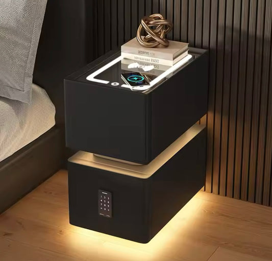 Nordic Modern Bedside Cabinet - Small Industrial Dresser