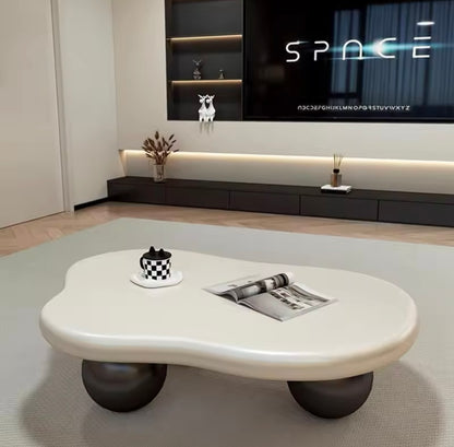 Opulent Nordic Coffee Table – Luxe Minimalist Italian Design for Sophisticated Interiors